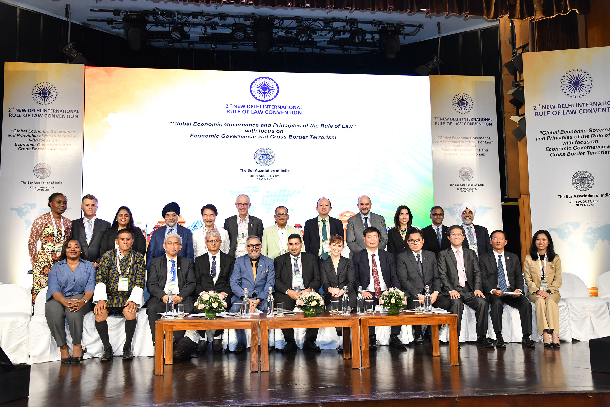 2nd New Delhi International Rule of Law Convention on the theme of Global Economic Governance and Principles of the Rule of Law with focus on Economic Governance and Cross Border Terrorism 30th - 31st August, 2025 | IHC, New Delhi